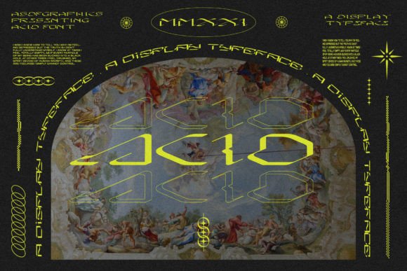 Acid: A Bold, Unapologetic Display Font