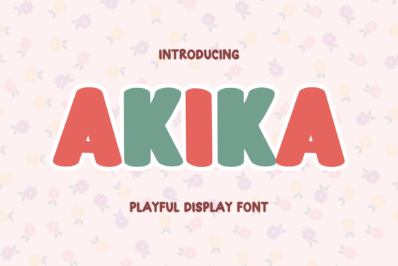 Akika: A Bold Display Font That Actually Works in Real Branding