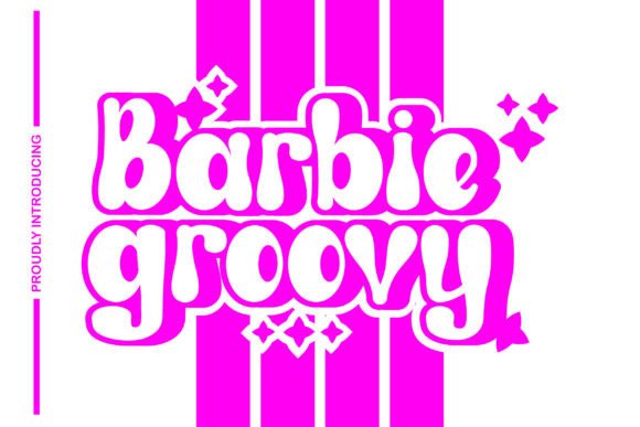 Barbie Groovy: A Playful Display Font That Shines Online