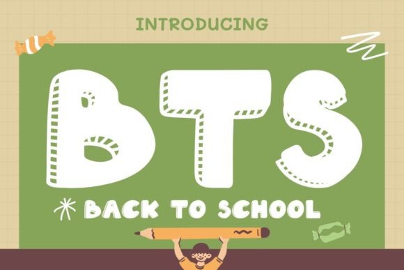 Bts Font: A Playful Display Typeface for Small Business Branding