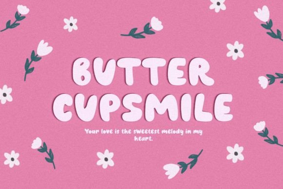 Butter Cupsmile Font: Warm, Consistent Branding for Small Businesses