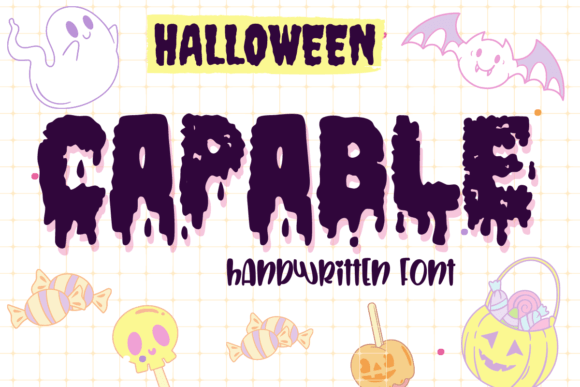 Capable: A Spooky Display Font That Grabs Attention Fast