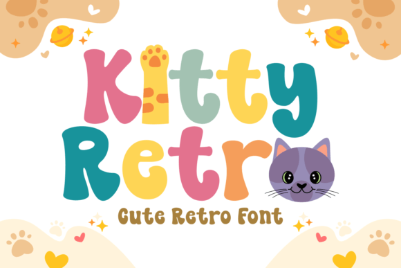 Kitty Retro Font: A Playful, Polished Display Typeface for Small Brands
