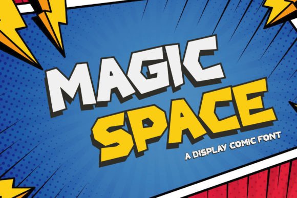 Magic Space: A Playful Display Font for Editorial Charm