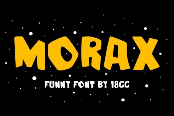 Morax: A Stone-Like Display Font with Quiet Confidence