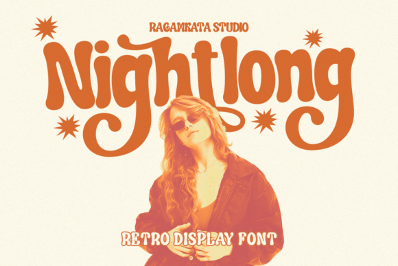 Nightlong: A Bold, Vintage-Inspired Display Font for Makers
