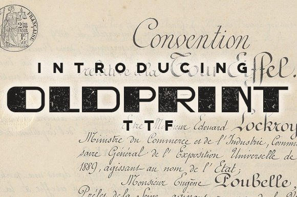 Oldprint: A Thoughtful Display Typeface for Editorial Warmth