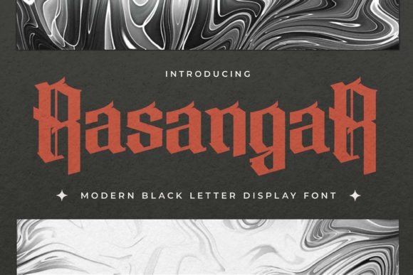 Rasangar: A Bold Display Font That Commands Attention