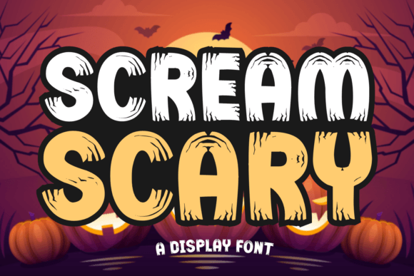 Scream Scary: A Friendly Display Font That Welcomes Readers