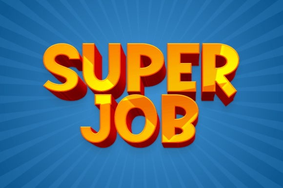 Super Job: A Bold Display Font for Scroll-Stopping Marketing