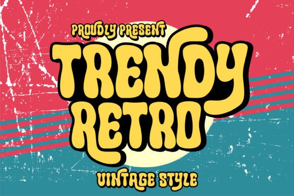 Trendy Retro: A Display Font with Warm, Editorial Charm