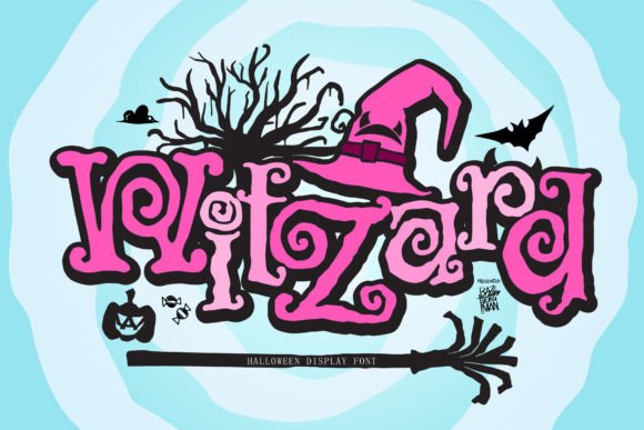 Witzard: A Spooky, Quirky Display Font for Bold Brand Moments