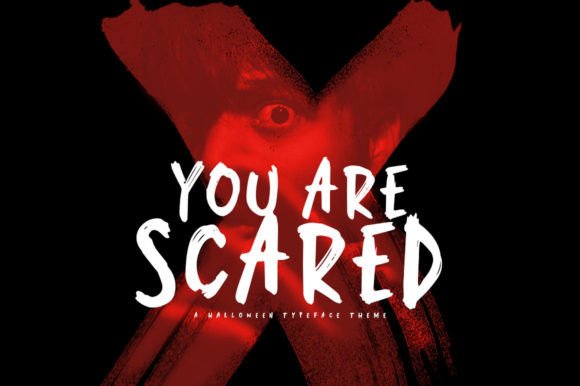 You Are Scared: A Display Font That Gives Your Brand Instant Personality